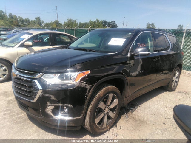 Chevrolet Traverse Lt Leather 2021 1GNEVHKW4MJ172899 Image 2