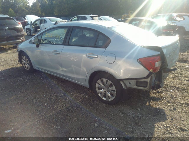 2012 HONDA CIVIC SDN LX VIN: 2HGFB2F50CH593797