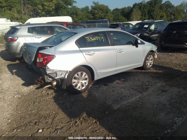 2012 HONDA CIVIC SDN LX VIN: 2HGFB2F50CH593797