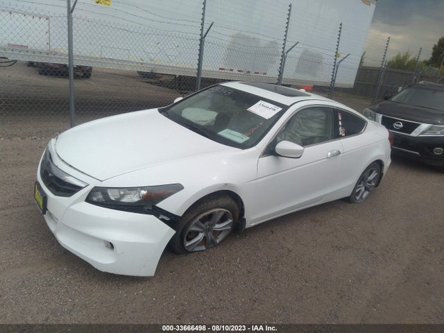 2012 HONDA ACCORD CPE EX-L VIN: 1HGCS2B85CA010853