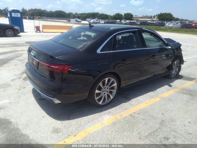 2022 Audi A4, VIN: WAUEAAF49NN007653