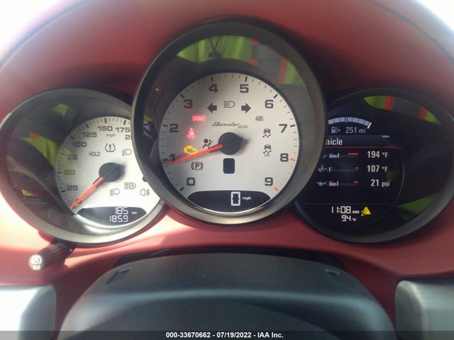 2022 Porsche 718, VIN: WP0CD2A8XNS228567