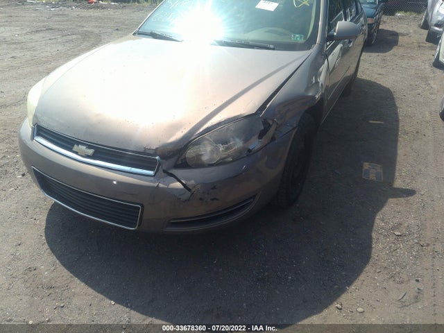 2006 CHEVROLET IMPALA LT 3.5L VIN: 2G1WT58K769343562