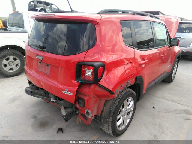 2015 JEEP RENEGADE LATITUDE VIN: ZACCJABT0FPB69519