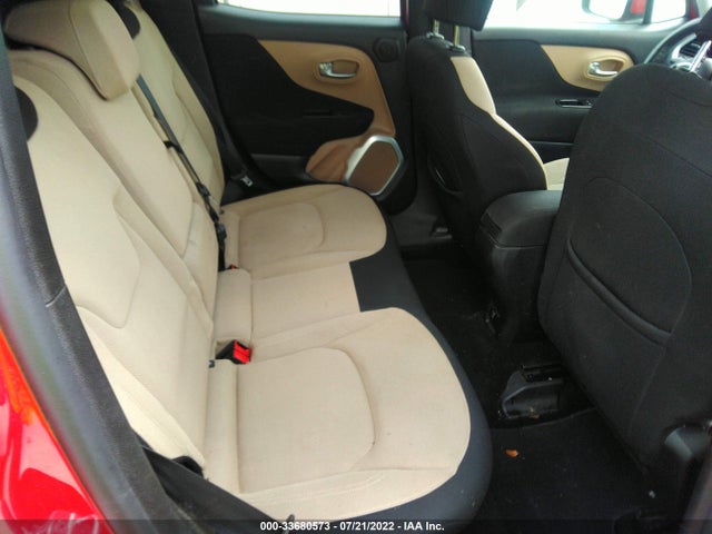 2015 JEEP RENEGADE LATITUDE VIN: ZACCJABT0FPB69519