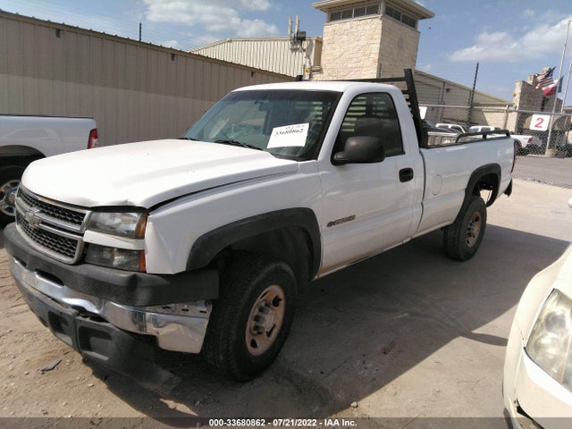 2006 CHEVROLET SILVERADO 2500HD WORK TRUCK VIN: 1GCHC24UX6E218610