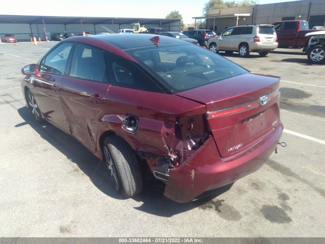2019 Toyota Mirai, VIN: JTDBVRBD0KA007901