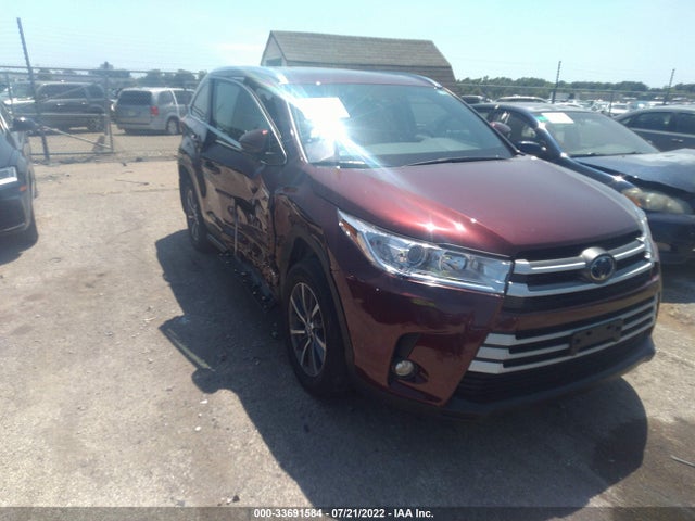 2019 Toyota Highlander, VIN: 5TDJGRFH9KS068315