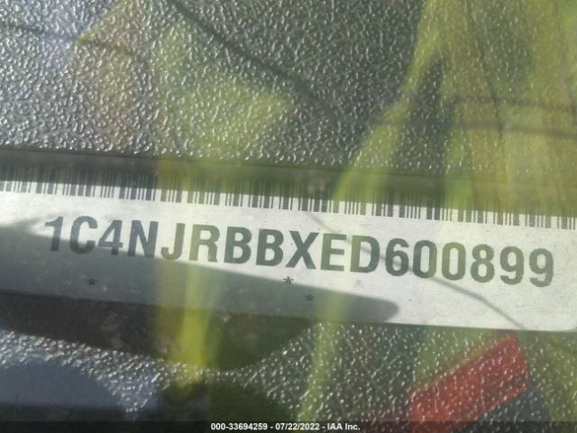 1C4NJRBBXED600899 Jeep Patriot Sport