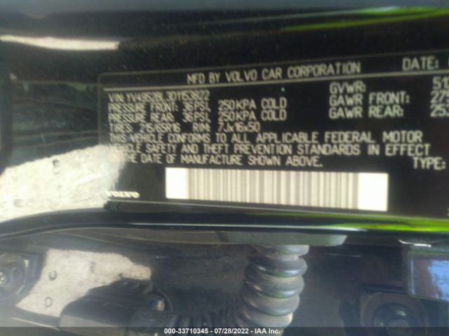 YV4952BL3D1153822 Volvo Xc70 3.2l