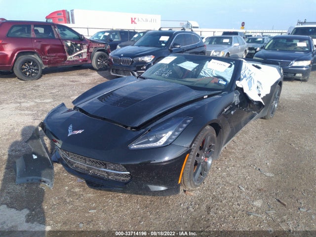 Chevrolet Corvette Stingray Z51 3lt 2014 1G1YM3D7XE5107902 Image 2