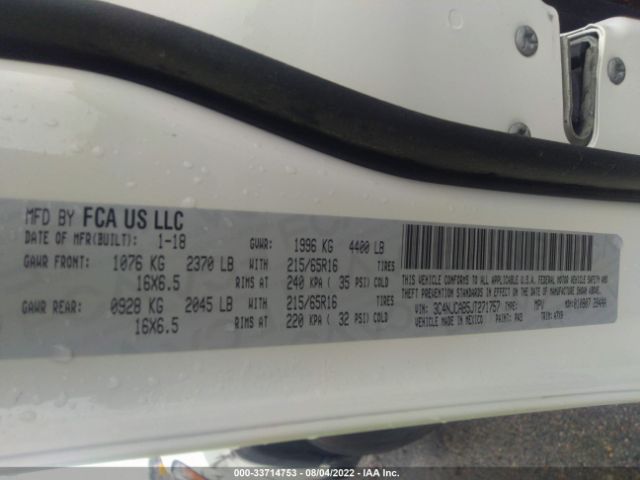 3C4NJCAB5JT271757 Jeep Compass Sport