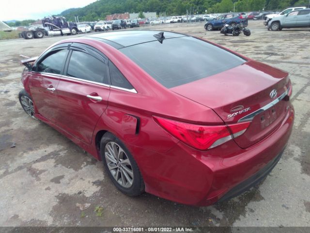 5NPEC4AC8EH834833 Hyundai Sonata Limited