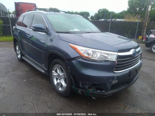 2016 Toyota Highlander, VIN: 5TDDCRFH7GS019792