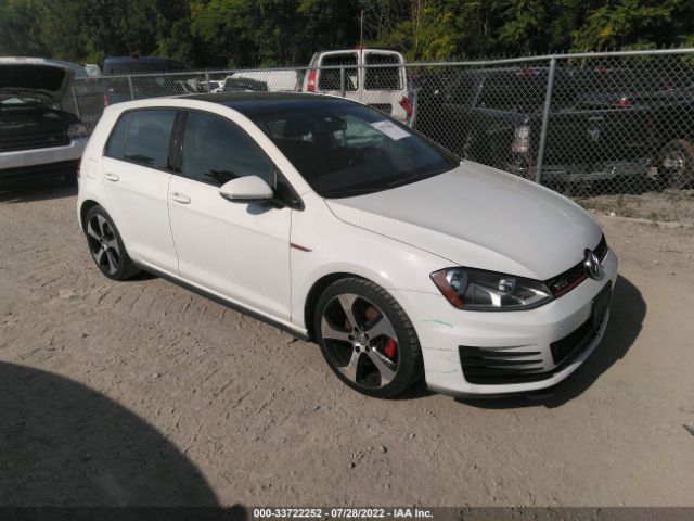 Продаж на аукціоні авто 2015 Volkswagen Golf Gti 2.0t Se 4-door, vin: 3VW5T7AU9FM096964, номер лоту: 33722252