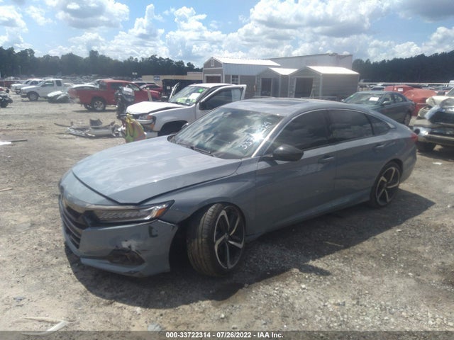 2021 HONDA ACCORD SEDAN SPORT VIN: 1HGCV2F32MA009621