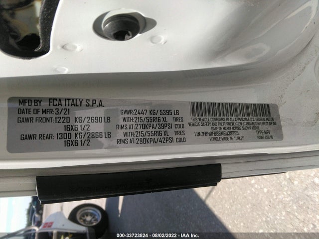 2021 Ram Promaster City, VIN: ZFBHRFBB6M6U39395