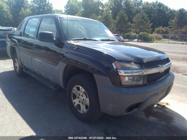 2002 CHEVROLET AVALANCHE VIN: 3GNEK13TX2G110359