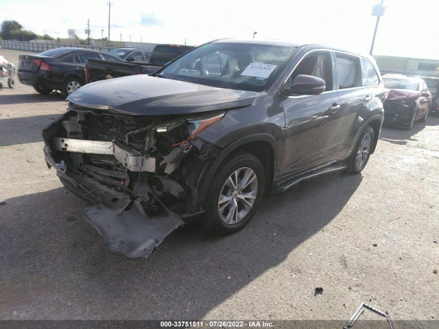 2014 TOYOTA HIGHLANDER XLE VIN: 5TDKKRFH2ES029458