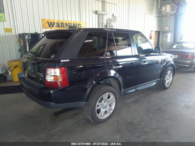 2006 LAND ROVER RANGE ROVER SPORT HSE VIN: SALSF25496A976577