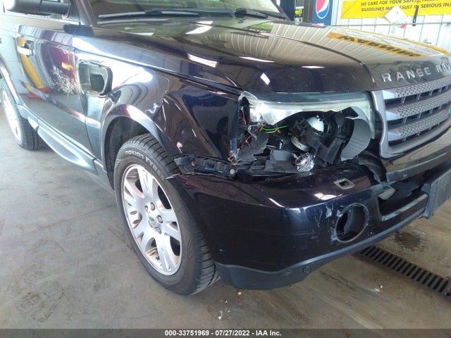 2006 LAND ROVER RANGE ROVER SPORT HSE VIN: SALSF25496A976577