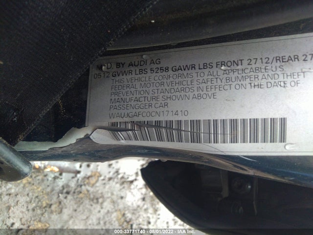WAUJGAFC0CN171410 Audi A6 3.0t Prestige