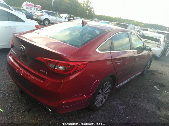 2015 HYUNDAI SONATA 2.4L SPORT VIN: 5NPE34AF5FH106737