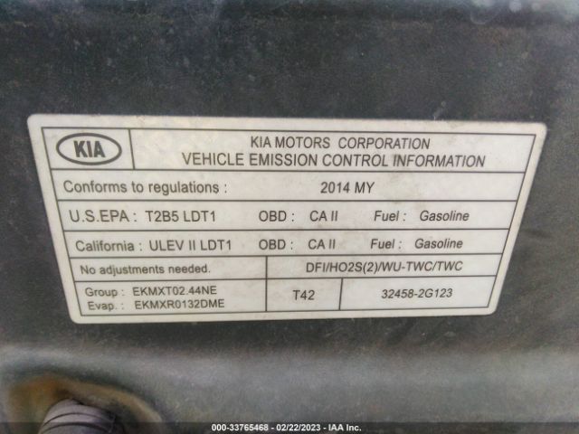 KNDPB3AC0E7558822 KIA Sportage Lx