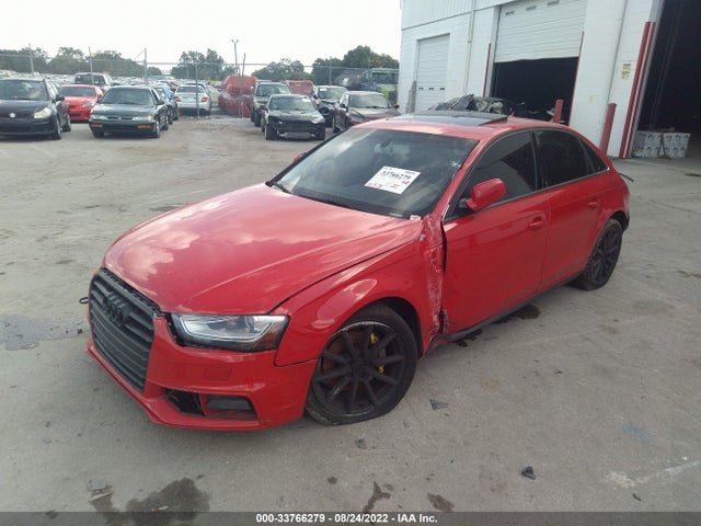 2015 AUDI A4 PREMIUM VIN: WAUAFAFL9FN017897
