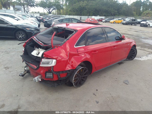 2015 AUDI A4 PREMIUM VIN: WAUAFAFL9FN017897