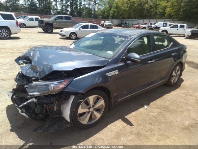 KNAGN4AD2E5075069 KIA Optima Hybrid Ex