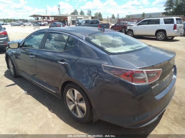 KNAGN4AD2E5075069 KIA Optima Hybrid Ex