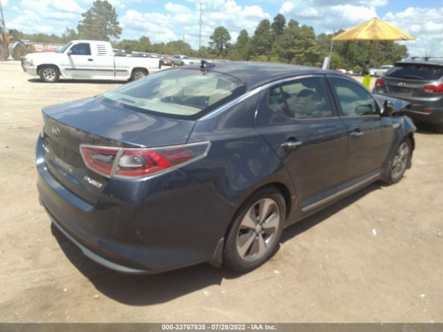KNAGN4AD2E5075069 KIA Optima Hybrid Ex