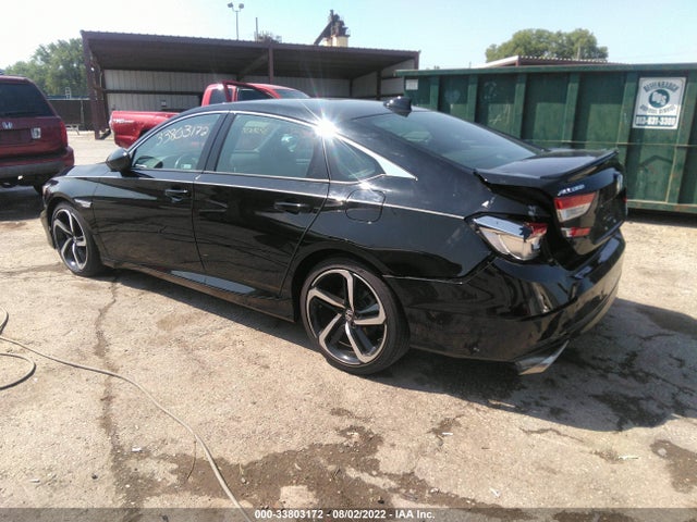 2019 HONDA ACCORD SEDAN SPORT 2.0T VIN: 1HGCV2F37KA009028