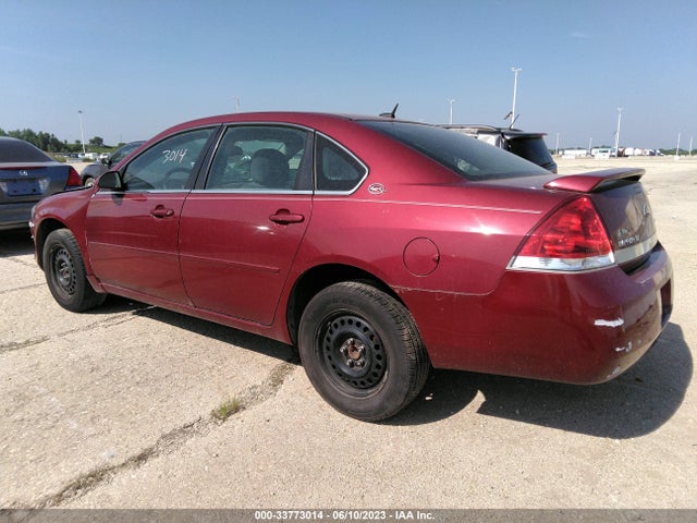 2008 CHEVROLET IMPALA LT VIN: 2G1WT58K989233177