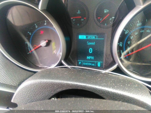 2013 CHEVROLET CRUZE 2LT VIN: 1G1PE5SB8D7140055