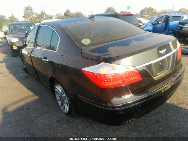 2009 HYUNDAI GENESIS VIN: KMHGC46E69U018925