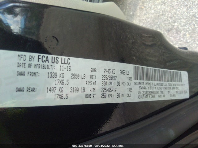 Dodge Grand Caravan Se 2017 2C4RDGBG8HR645351 Image 9