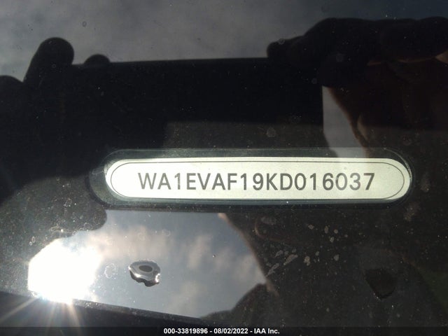 2019 Audi Q8, VIN: WA1EVAF19KD016037