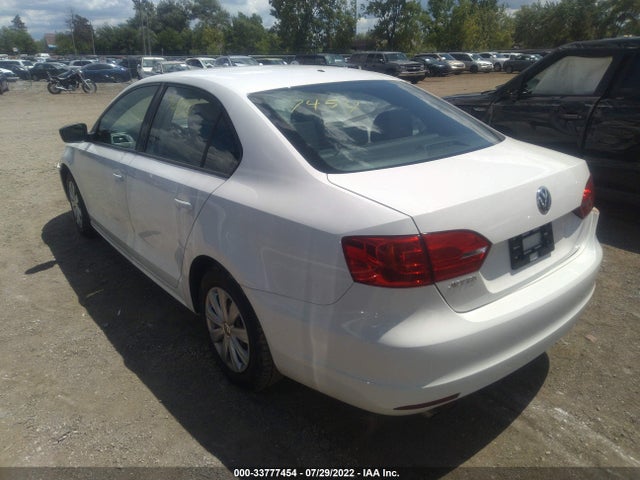 2014 VOLKSWAGEN JETTA SEDAN S VIN: 3VW2K7AJ3EM356107