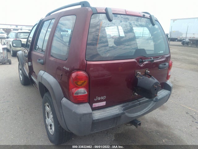 2002 JEEP LIBERTY SPORT VIN: 1J4GL48192W223612