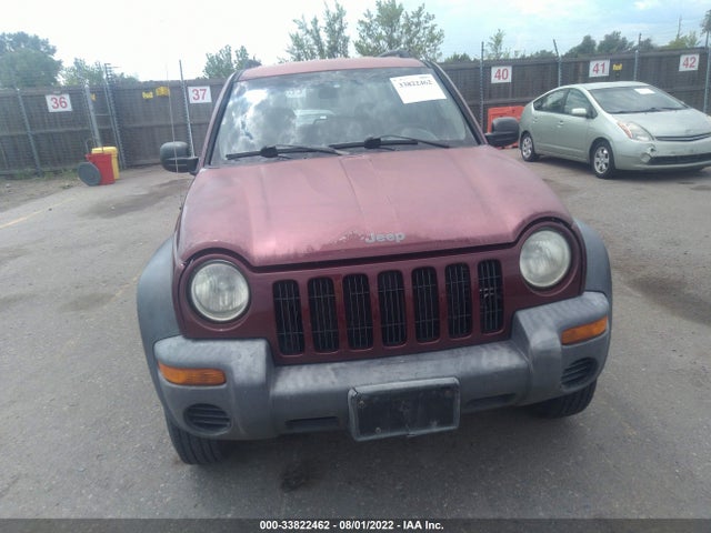 2002 JEEP LIBERTY SPORT VIN: 1J4GL48192W223612