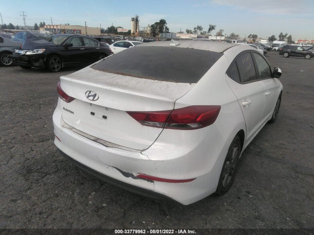 2018 HYUNDAI ELANTRA SEL VIN: 5NPD84LF1JH255780