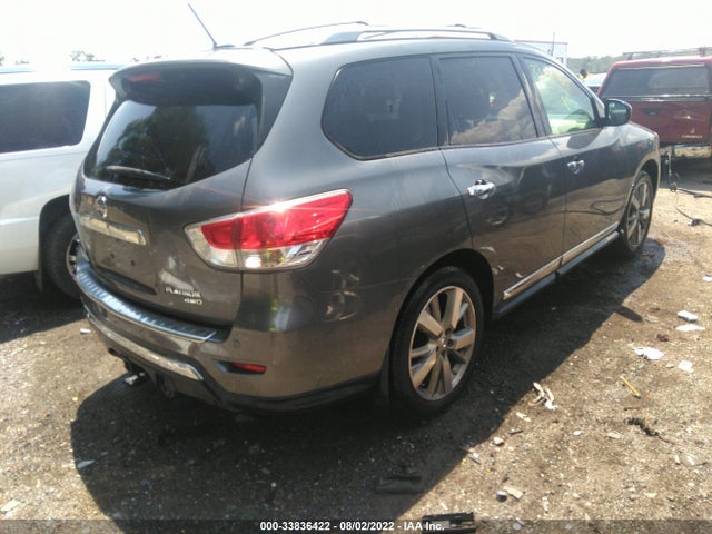 2016 NISSAN PATHFINDER PLATINUM VIN: 5N1AR2MM5GC645654