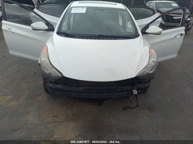 2011 HYUNDAI ELANTRA LTD PZEV VIN: 5NPDH4AE5BH076153