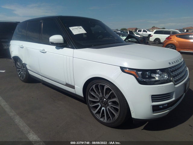2017 Land Rover Range Rover, VIN: SALGV2FE8HA325055