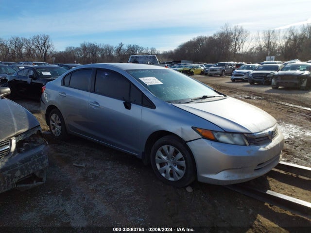 2012 HONDA CIVIC LX VIN: 19XFB2F50CE026869