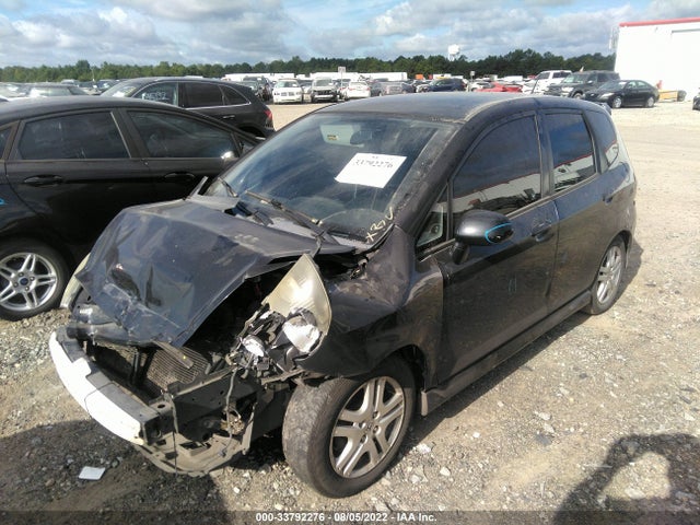 2007 HONDA FIT SPORT VIN: JHMGD38697S015560