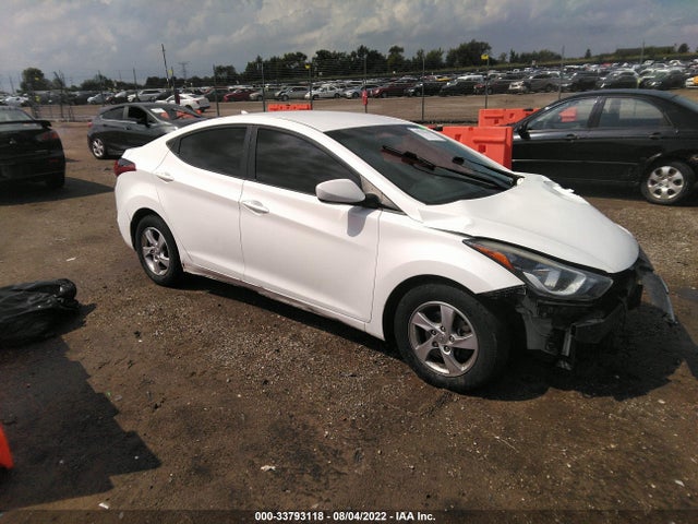 Hyundai ELANTRA SE 2014 5NPDH4AE3EH506122 Image 1