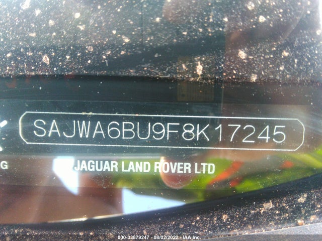 2015 Jaguar F-TYPE, VIN: SAJWA6BU9F8K17245